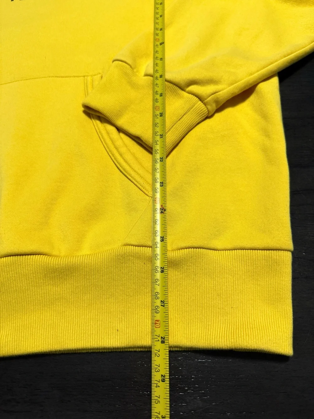 Polo Ralph Lauren Men's Yellow Polo 1967 Athl. Dept Fleece Pullover Hoodie XL